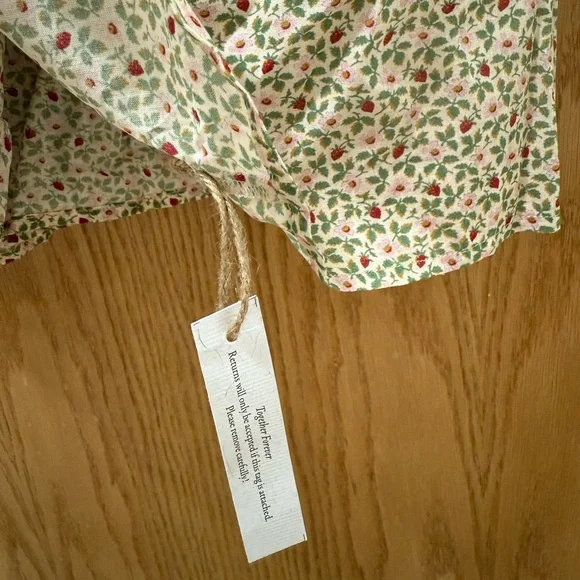 Christy Dawn Brynne Dress in crème strawberry NWT - Picture 5 of 5